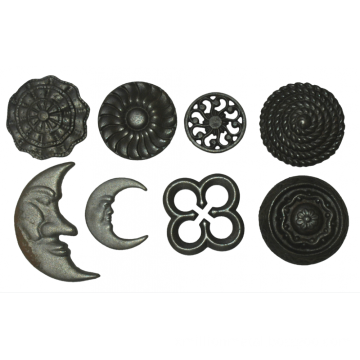 Cast iron ornamental accessories